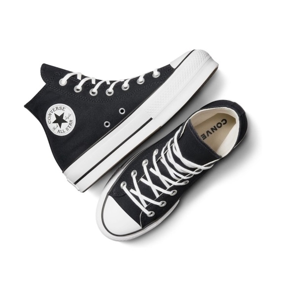 Iconic [Converse] Black Chuck Taylor All Star High Platform Shoes | 6.5 - 8.5 - Picture 1 of 16